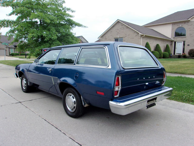 beautiful 1975 ford pinto two door wagon - wow 14,800 original miles!! must see!