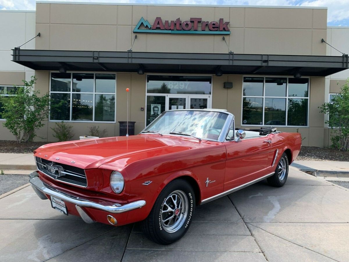 gorgeous 1964.5 "d" code mustang convertible. frame off restoration