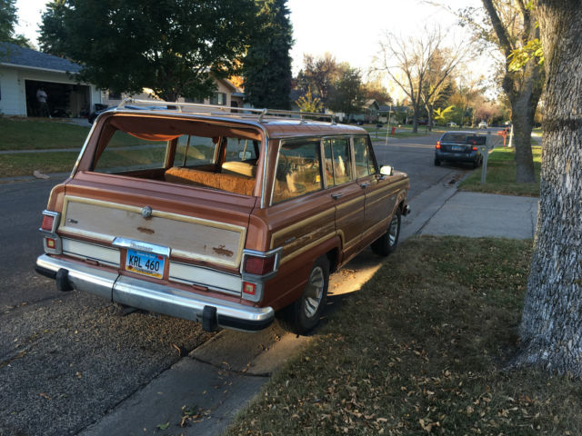 1982 jeep wagoner no reserve limited sport utility 4-door 5.9l no reserve