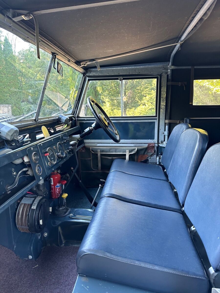 1956 land rover serie i blue 4wd manual