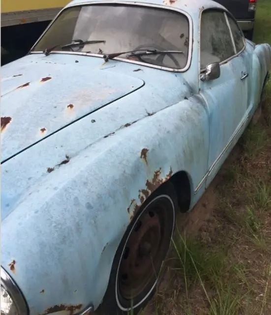volkswagen karmann ghia (2) (69 & 72) + extra parts