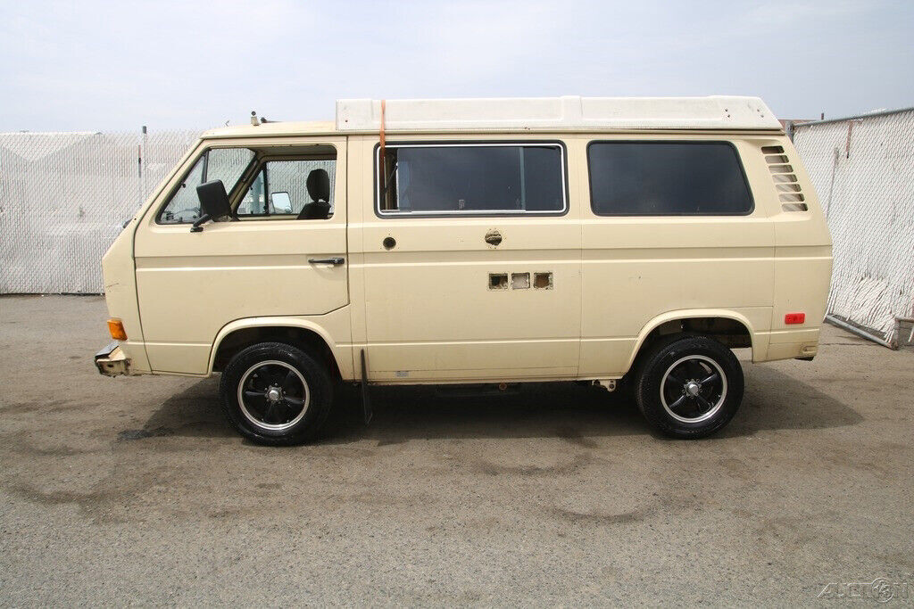 1980 volkswagen vanagon westfalia manual 4 cylinder no reserve!