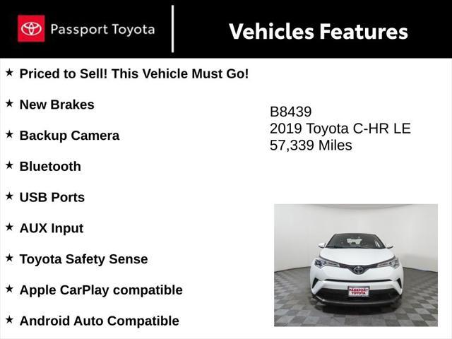2019 toyota c-hr le