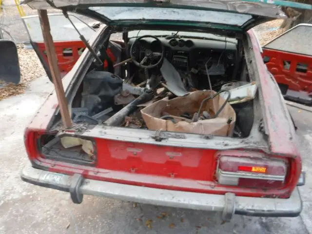 1972 datsun 240z project cars, clean titles on both, louver window