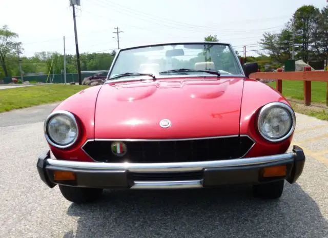 1982 fiat spider 2000 "p/u only"
