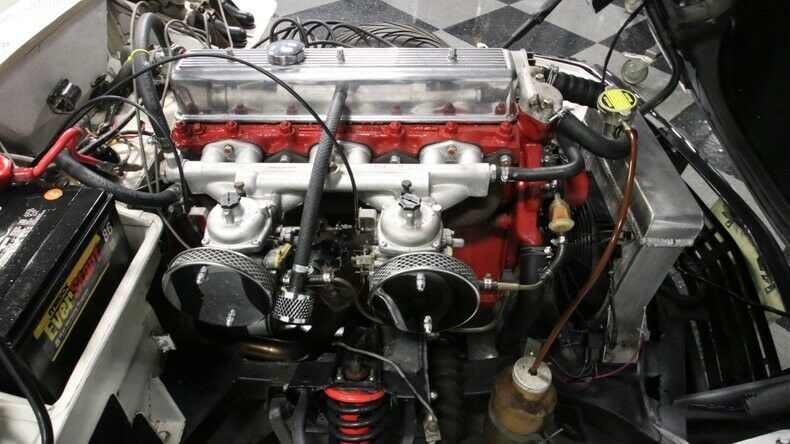 classic vintage chrome british spitfire 1500 convertible 2.0 liter manual transm