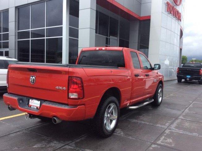 2014 ram 1500 4x4 quad cab st for sale in billings, montana