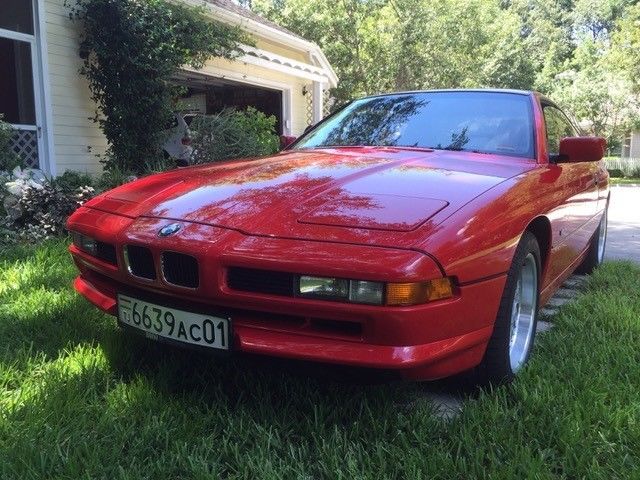 the bmw 850i coupe is truly something special, with a v12 engine