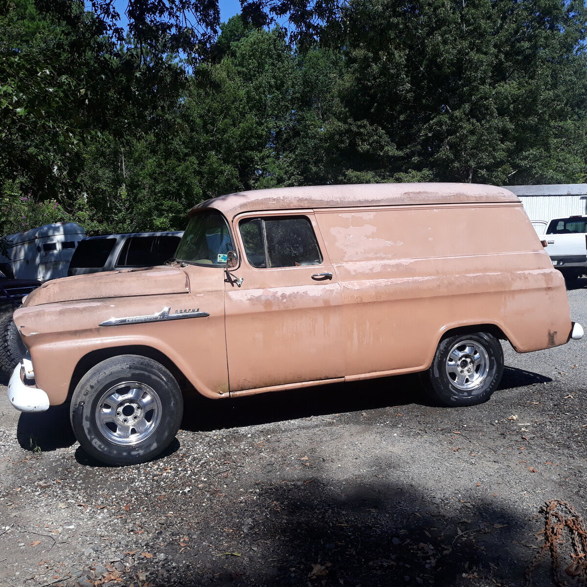 1958 chevrolet panel truck