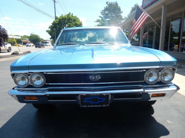 1966 chevrolet el camino marina blue 396 4 speed