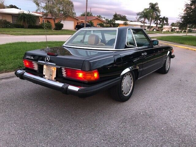 1989 mercedes 560 sl blk/tan 138k miles runs perfect needs tlc $10900 obo