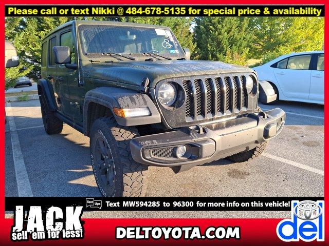 2021 jeep wrangler unlimited willys