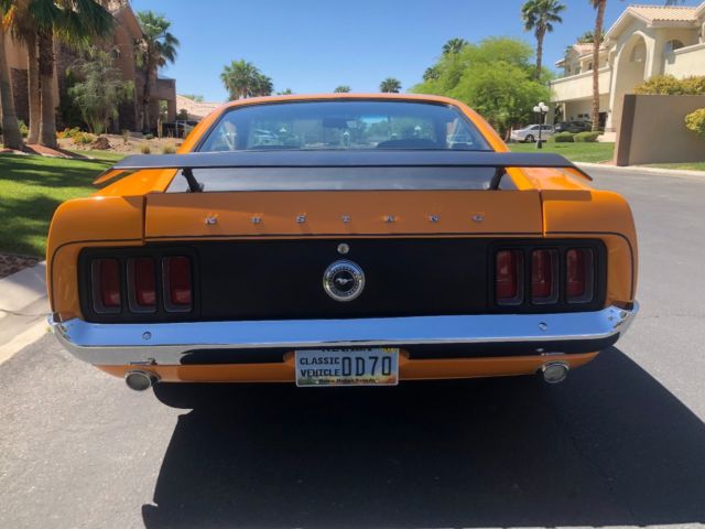 fully restored brand new condition rare 1970 boss mustang - no reserve