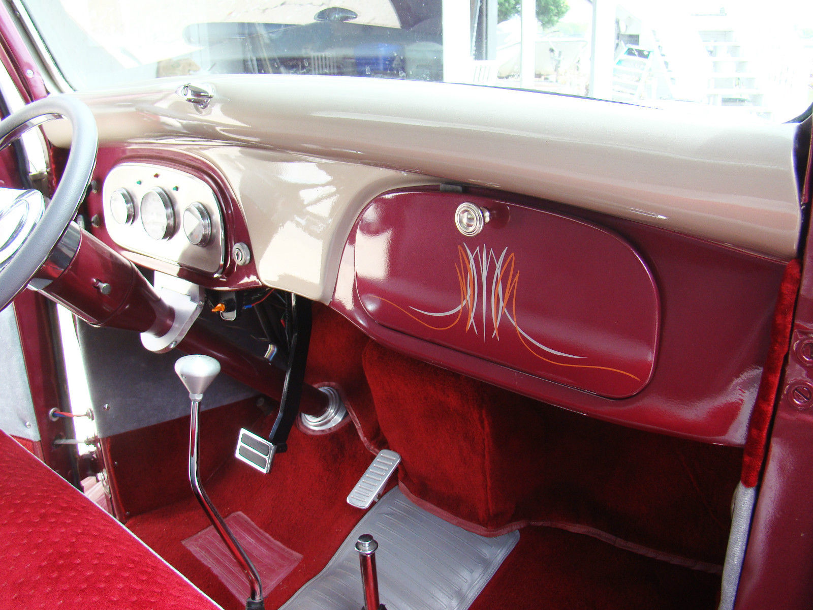 1935 ford f-1 restomod pickup truck / all steel ground up restoration