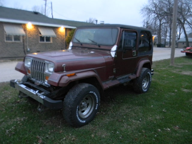 1987 jeep wrangler base sport utility 2-door 2.5l