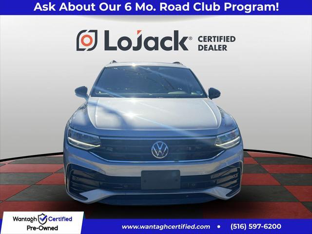 2022 volkswagen tiguan 2.0t se r-line black 4motion