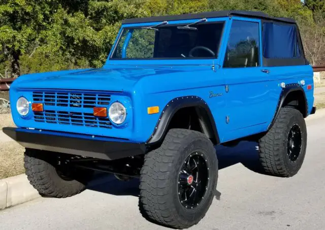 1976 ford bronco, coyote 5.0 engine, auto, a/c, resto-mod build