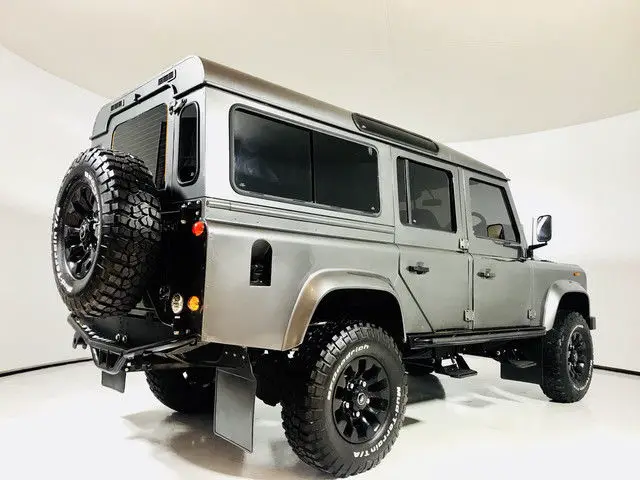 1989 land rover defender 110 | fresh east coast build | new interior gray suv ma