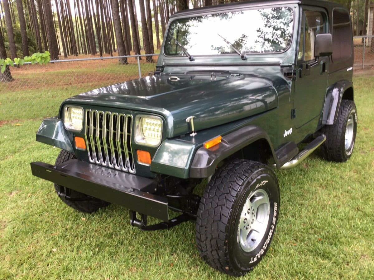 1994 jeep wrangler suv green 4wd manual sport not tj,lj, unlimited cj5 cj7 cj8