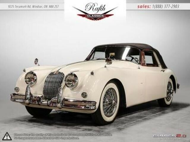 white jaguar xk150 with 0 miles available now!