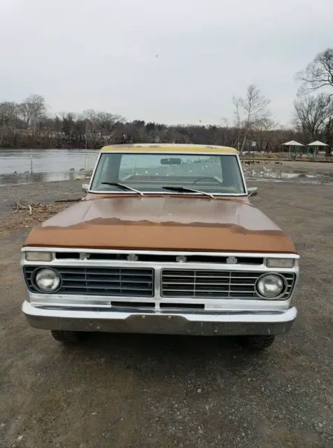1973 ford f-100 ranger short pickup
