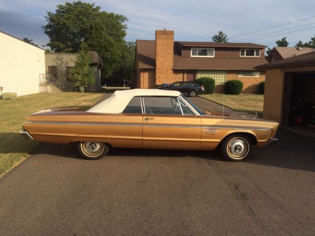 rare 1965 plymouth sport fury convertible with 426 street wedge