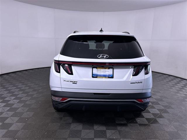 2022 hyundai tucson hybrid blue
