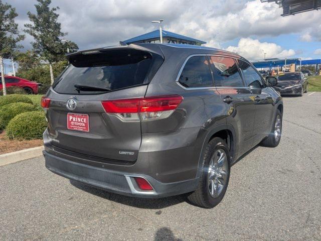 2018 toyota highlander limited