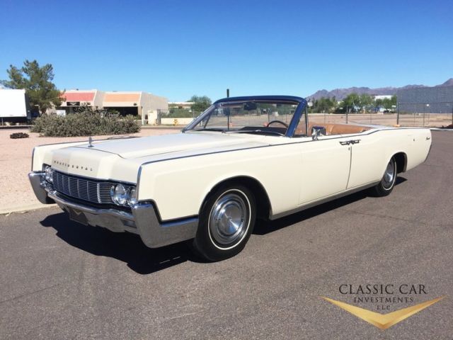 1967 lincoln continental convertible - all original, survivor - only 10k miles!