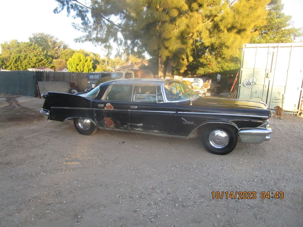 1960 chrysler crown imperial 4dr hardtop sedan 413 cid not running not a hemi