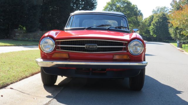 gorgeous 1973 triumph tr6 for sale