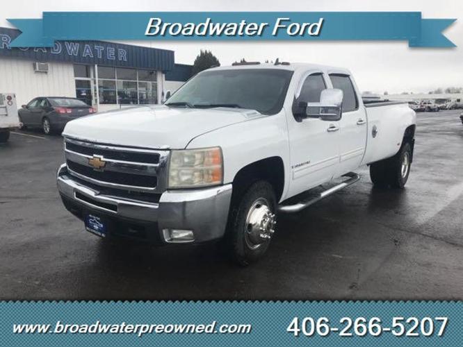 2009 chevrolet silverado 3500hd lt 4x4 lt 4dr crew cab lb drw for sale in townsend, montana