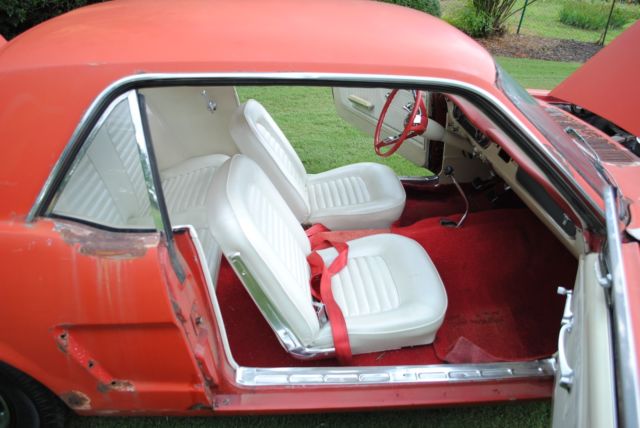 rare 1964-1/2 ford mustang 289 cu. 210hp 4 speed
