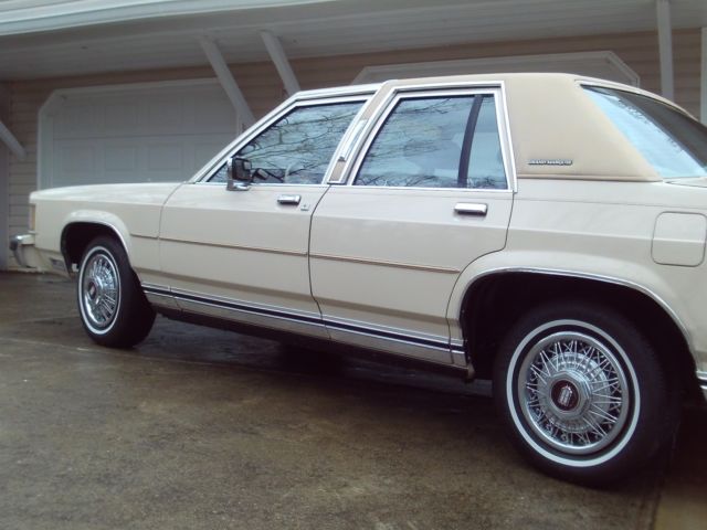 1986 mercury grand marquis ls 93000 original miles