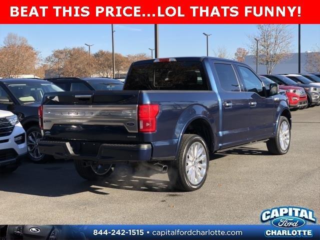 used 2018 ford f150 supercrew limited charlotte, nc 28213 for sale in charlotte, north carolina