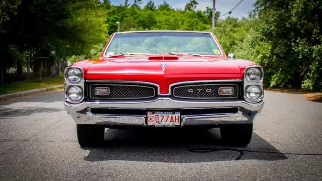 1967 pontiac gto 2-door convertible - v8 400 cu. i