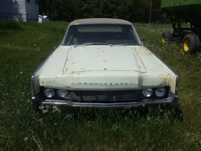 1967 lincoln continental, needs work, barn find. great project! big engine