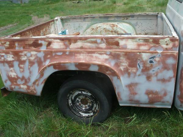 1958 ford 1/2 ton 2wd shortbox