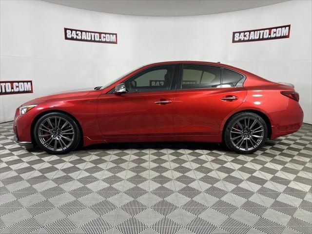 2022 infiniti q50 3.0t red sport 400