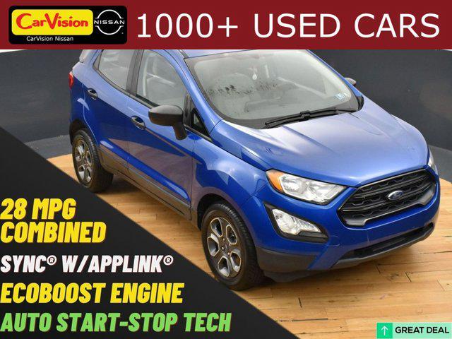 2018 ford ecosport s