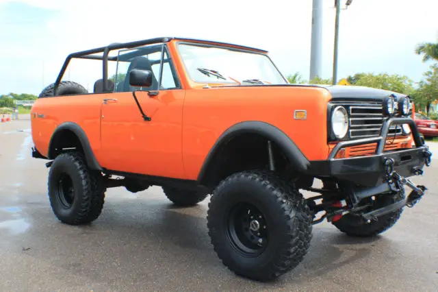 1972 international harvester scout 2, 4x4, rebuilt florida title, rare truck, fl