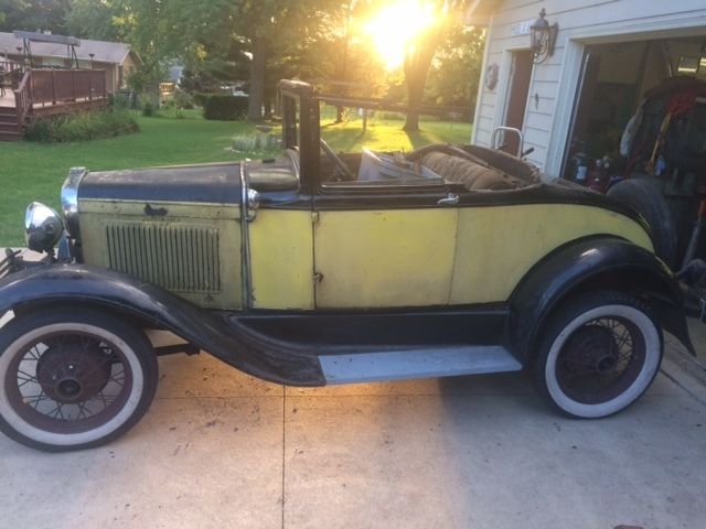 nice 1930 ford model a cabriolet