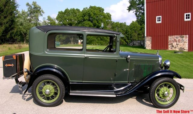 original survivor 1930 ford model a tudor 2 door for stock hot rod custom
