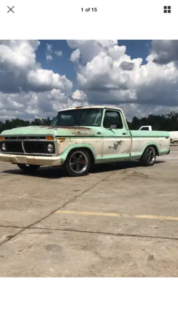 1977 ford f100 shortbed custom terminator mustang cobra supercharged 4.6l ratrod