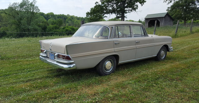 1960 mercedes 220s stored 30+ years, rare unmolested condition