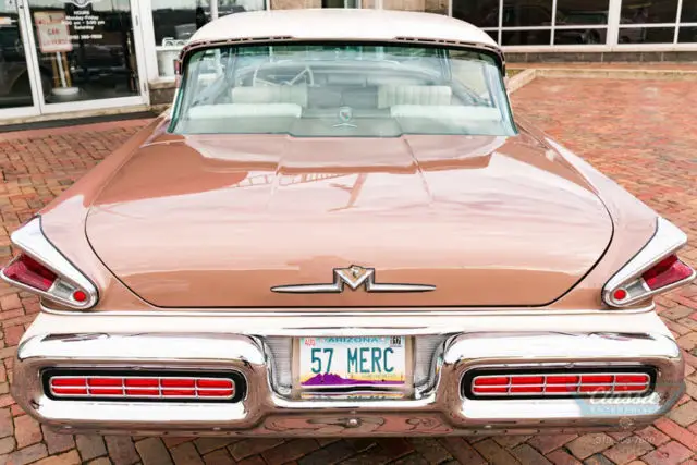 1957 mercury montclair 312 v8 2 speed automatic brazilian bronze metallic and