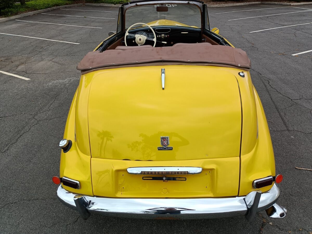 1953 sunbeam talbot 90. calif. car low mileage new rug, padding, gaskets, tires