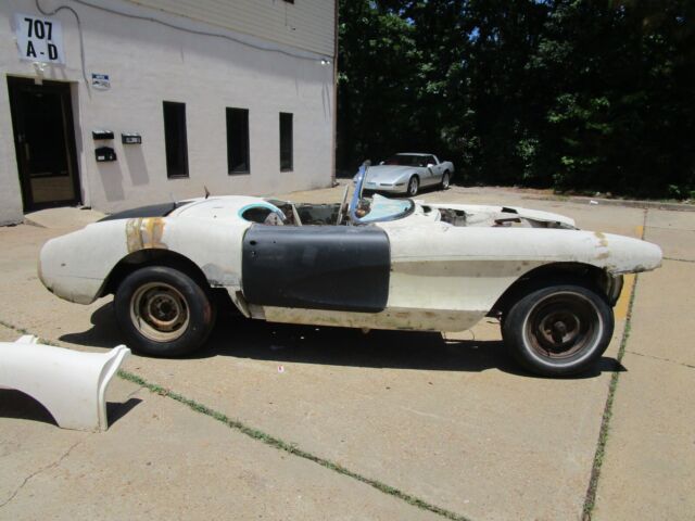 1956 corvette rolling project car resto mod