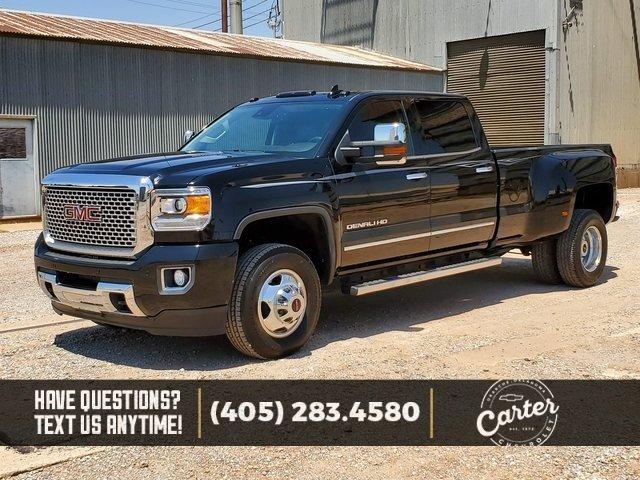 used 2016 gmc sierra 3500 4x4 crew cab denali okarche, ok 73762 for sale in okarche, oklahoma