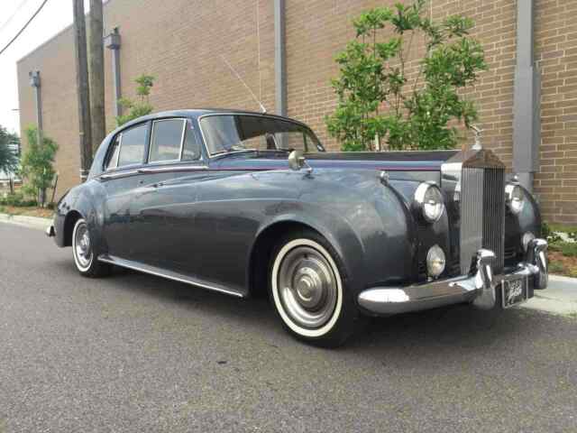 1961 rolls-royce silver cloud sedan blue rwd automatic